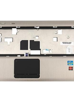 Б.у верхняя часть корпуса для ноутбука hp (pavilion dv6-6b) silver