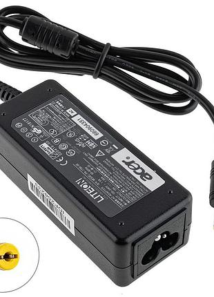 Блок живлення для ноутбука acer 19v, 1.58a, 30w, 5.5*1.7 мм, 3 holes, black (без кабеля!)