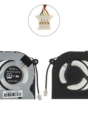 Оригинальный вентилятор для ноутбука acer nitro 5 an517-52, an515-44, an515-55, (cpu fan), с крышкой, 4pin (23.q7kn2.001) (кулер)