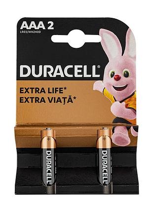 Батарейка duracell lr03 ааа mn2400 1х2 шт.