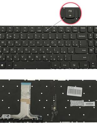 Клавиатура для ноутбука lenovo (legion: y530-15) rus, black, без фрейма, подсветка клавиш (оригинал) (black bezzel)