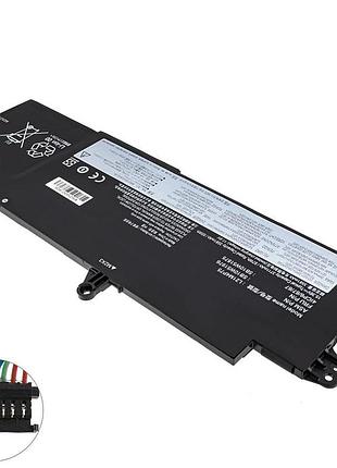 Батарея для ноутбука lenovo l21m4p75 (thinkpad t14s gen 3, thinkpad t14s gen 4) 15.36 3700mah 57wh black