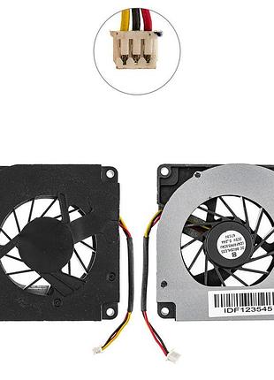 Оригинальный вентилятор для ноутбука toshiba satellite p100, p105, p160, dc 5v 0.24a, 3pin (brushless udqfrpr53cqu) (кулер)