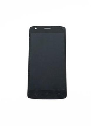 Дисплей для смартфона (телефону) fly fs510, nimbus 12 (2016), black (у зборі з тачскріном)(без рамки)