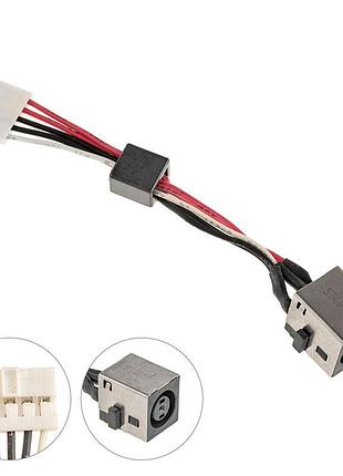 Разъем питания pj557 (dell 15r-5520) с кабелем