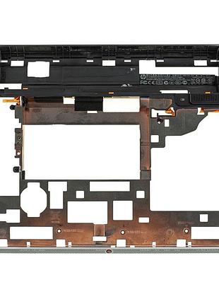 Б.у нижняя часть корпуса для ноутбука hp (mini: 110-4100so), silver