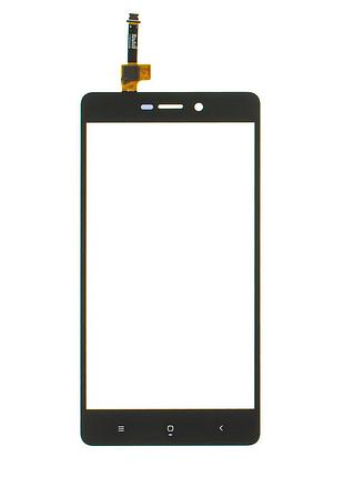 Тачскрин для xiaomi redmi 3, redmi 3s, redmi 3x, black, оригинал