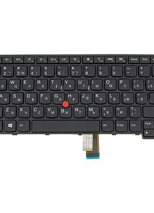 Клавиатура для ноутбука lenovo (thinkpad: e450, e450c, e455 series) rus, black (оригинал)