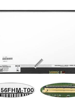 Матриця 15.6 nt156fhm-t00 touch (1920*1080, 40pin(edp), led, slim(вертикальні вушки), глянець, роз'єм праворуч знизу) для ноутбука