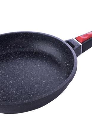 Сковорода антипригарная maestro 240 мм granite (mr-4924)
