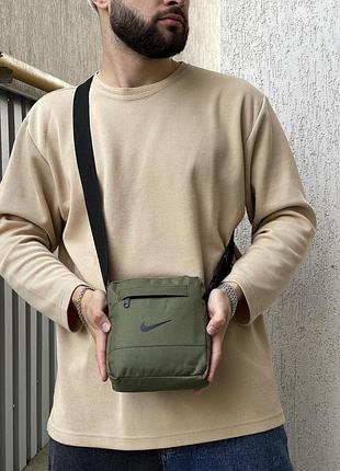 Барсетка nike хакі # 4