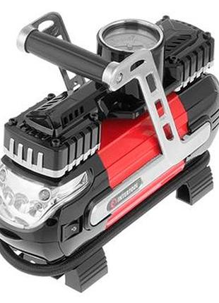 Компрессор автомобильный intertool 7бар x 40л/мин двухцилиндровый (ac-0003)