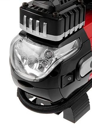 Компрессор автомобильный intertool 7бар x 40л/мин двухцилиндровый (ac-0003) 9