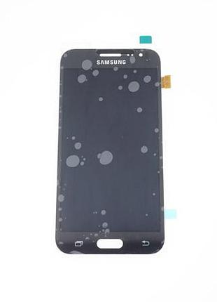 Дисплей для смартфона (телефона) samsung galaxy j2, sm-j200h, black (в сборе с тачскрином)(без рамки)(prc original)