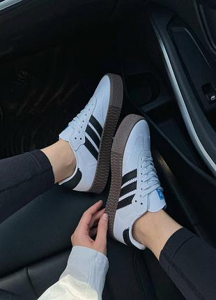 Adidas samba white premium 2