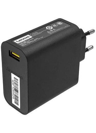 Оригінальний блок живлення для ноутбука lenovo 20v, 2a, 40w, для yoga 3 pro series, black + кабель usb - yoga 3 pro