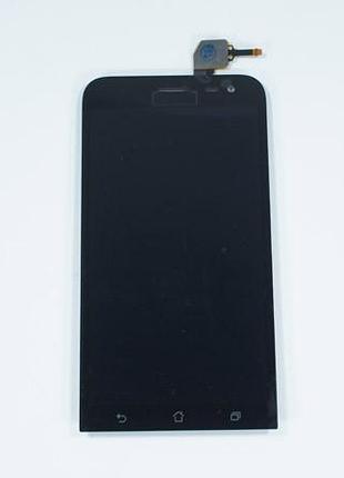 Дисплей для смартфона (телефона) asus ze500kl, zenfone 2 laser, black (в сборе с тачскрином)(без рамки)