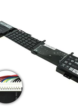 Оригинальная батарея для ноутбука dell 6jhdv (alienware 17 r2, alienware 17 r3, p43f) 14.8v 6000mah 92wh black