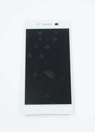 Дисплей для смартфона (телефона) sony xperia z3+ z4+ ds e6533, white (в сборе с тачскрином)(без рамки)