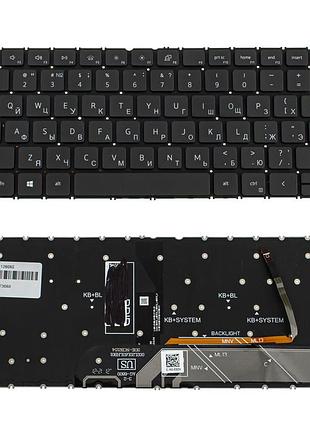 Клавиатура для ноутбука dell (vostro: 5310, 5320) rus, black, подсветка клавиш, без фрейма