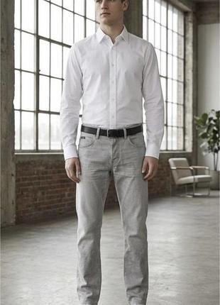 Оригінальні чоловічі джинси g-star raw triple a / чоловічі світло-сірі джинси 32