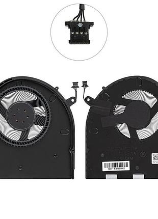 Оригинальный вентилятор для ноутбука dell alienware 17 r3, 12v, (h5tyj+cnv63) (левый + правый) (кулер)