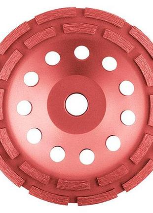 Чашка алмазная шлифовальная intertool 180мм сегмент (ct-6180)