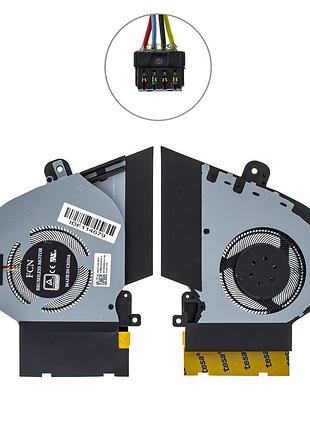 Оригинальный вентилятор для ноутбука asus rog zephyrus s gx502lws (cpu fan), gx502lxs, 12v !!! (13nr02u0t02011) (кулер)