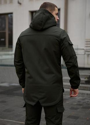 Куртка чоловіча soft shell intruder хакі 2