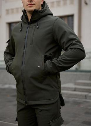 Куртка чоловіча soft shell intruder хакі 5