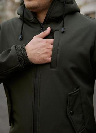 Куртка чоловіча soft shell intruder хакі 6