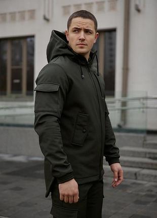 Куртка чоловіча soft shell intruder хакі 7