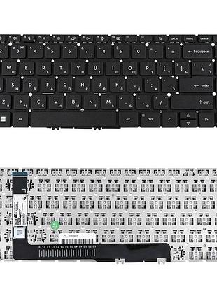 Клавіатура для ноутбука acer (as: a315-59) rus, black, без фрейму
