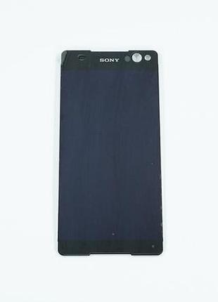Дисплей для смартфона (телефона) sony e5533 xperia c5 ultra dual, e5506, e5563, black (в сборе с тачскрином)(без рамки),