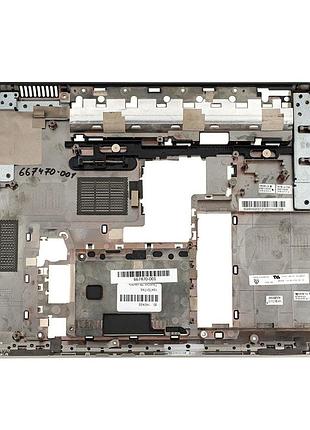 Б.у.нижня частина корпусу ноутбука hp (dv6-6c) чорна