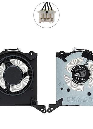 Оригинальный вентилятор для ноутбука lenovo (legion 7 16iax7), gpu fan, 12v (кулер)