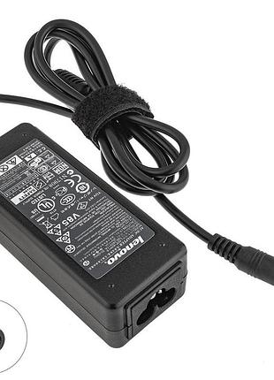 Блок живлення для ноутбука lenovo 20v, 2a, 40w, 5.5*2.5мм, 3 hole, прямий роз'єм, black (без кабеля!)