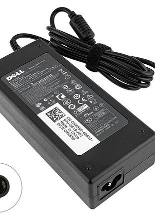 Блок питания для ноутбука dell 19.5v, 7.7a, 150w, 7.4*5.0-pin, 3 hole, black, rectangular