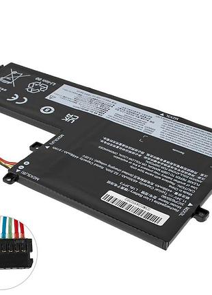 Батарея для ноутбука lenovo l18c3pf6 (ideapad s340-14api, c340-14api) 11.34v 52.5wh black