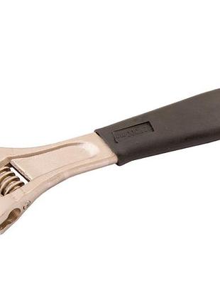Ключ разводной mastertool 300 мм (0-35 мм) с обрезининной ручкой (76-0124)