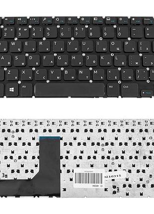 Клавиатура для ноутбука dell (inspiron: 3147, 3148) rus, black, без фрейма