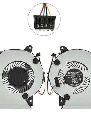 Вентилятор для ноутбука asus x409ua, x409fa, x409uj, x509fa, x509fb, x509ub (cpu fan) (13nb0mt0t01311) (кулер)