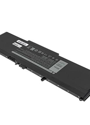 Батарея для ноутбука dell wj5r2 (precision 3510, latitude e5570) 11.4v 7260mah 84wh black