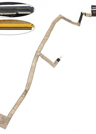 Б.у шлейф матрицы для ноутбука hp (dv6-1000, dv6-2000) 40pin lvds (593004-001)