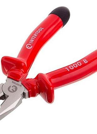 Плоскогубцы intertool 200 мм 1000в (nt-0314)