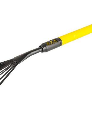 Граблі віяло mastertool 740-1015 x 160 мм гумова ручка (14-6179)