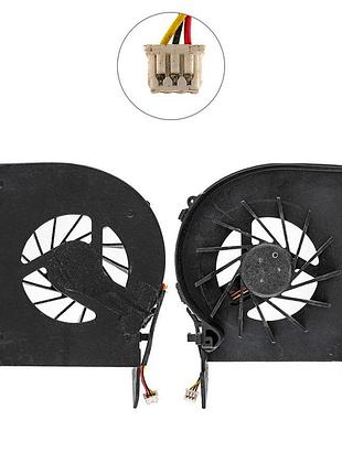 Уценка! (царапины) вентилятор для ноутбука hp pavilion dv6-1000, dv6-1100, dv6-1200 (amd cpu fan) (535442-001) (кулер)