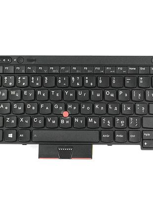 Клавиатура для ноутбука lenovo (thinkpad: t430, t430i, t430s, t530, t530i, x230, x230i, x230s) rus, black (оригинал)