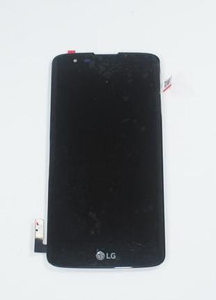 Дисплей для смартфона (телефона) lg k7 (x210), black (в сборе с тачскрином)(без рамки)