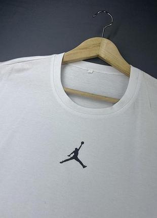 Футболка jordan белая 7